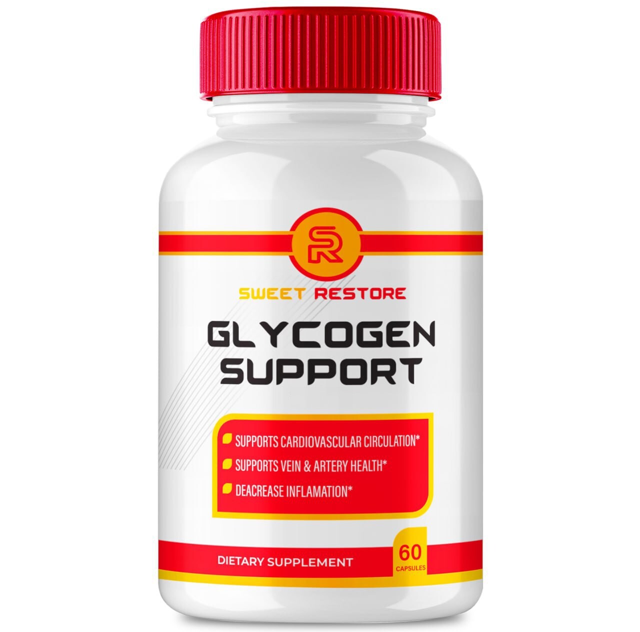 Sweet Restore Blood Capsules – Support Daily Balance and Energy Pills 60ct