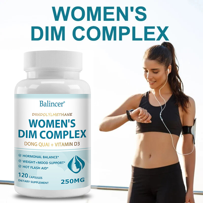 Women’s DIM Complex, Dong Quai + Vitamin D3, Hormone Balance, Weight Support