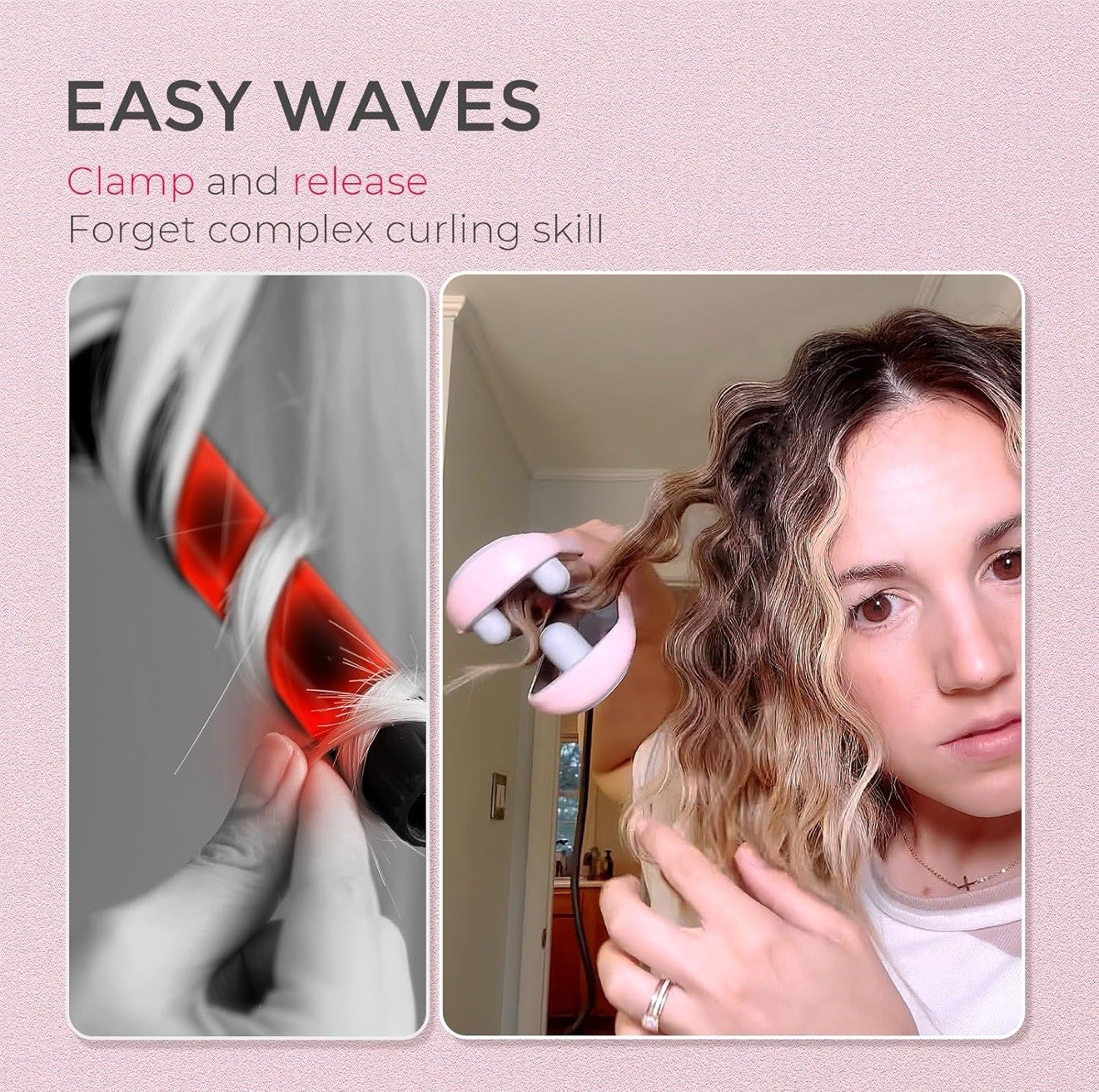TYMO ROVY Hair Crimper Waver Hair Tool Deep Wave Curling Iron New Seller