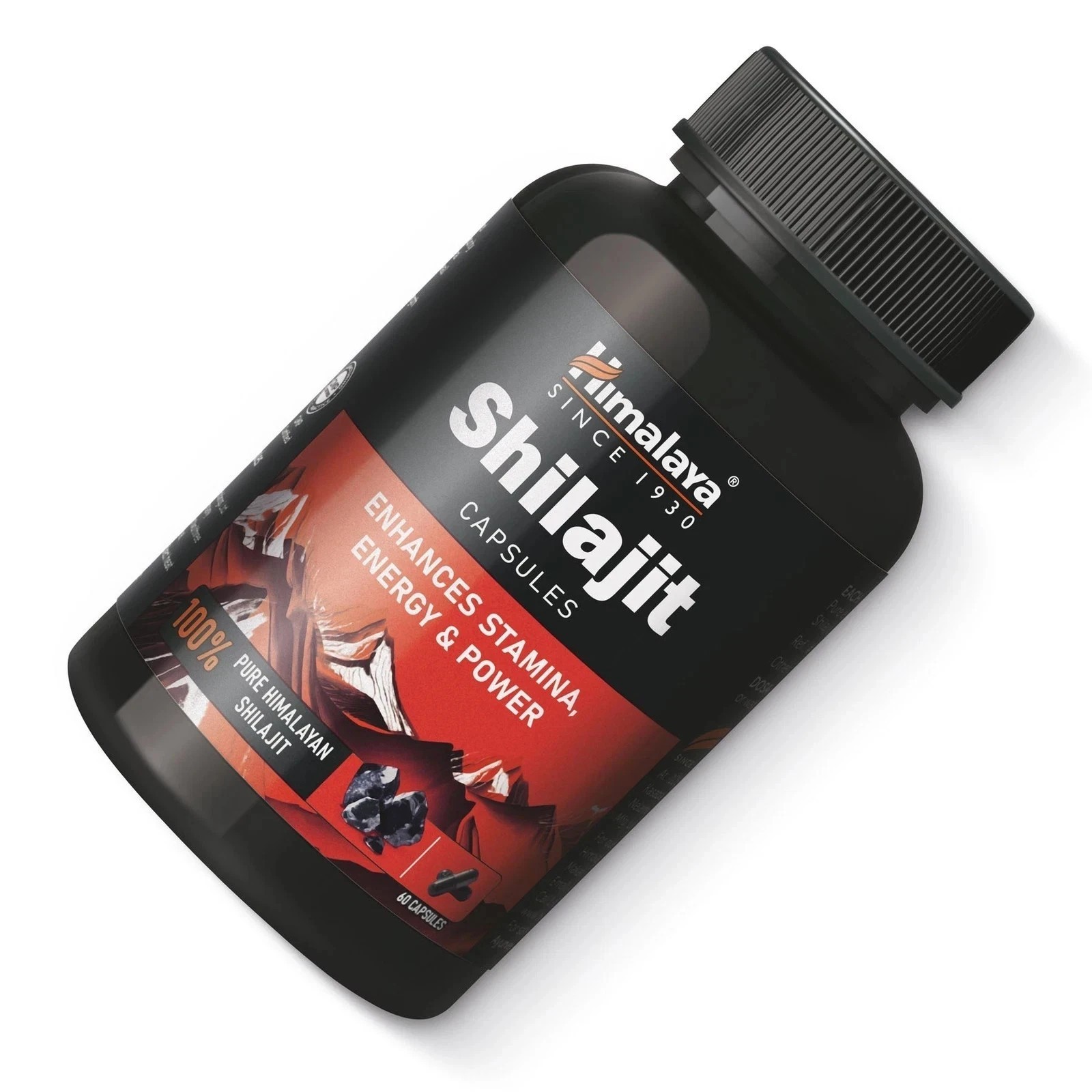 Himalaya Shiljit 60 Capsule Promotes stamina, energy,Sexual wellness SF.