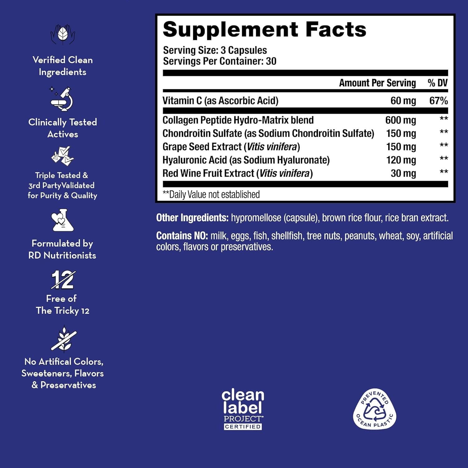 HUM Collagen Love Skin Supplement Skin Supplements for Women and Men (90-Count)