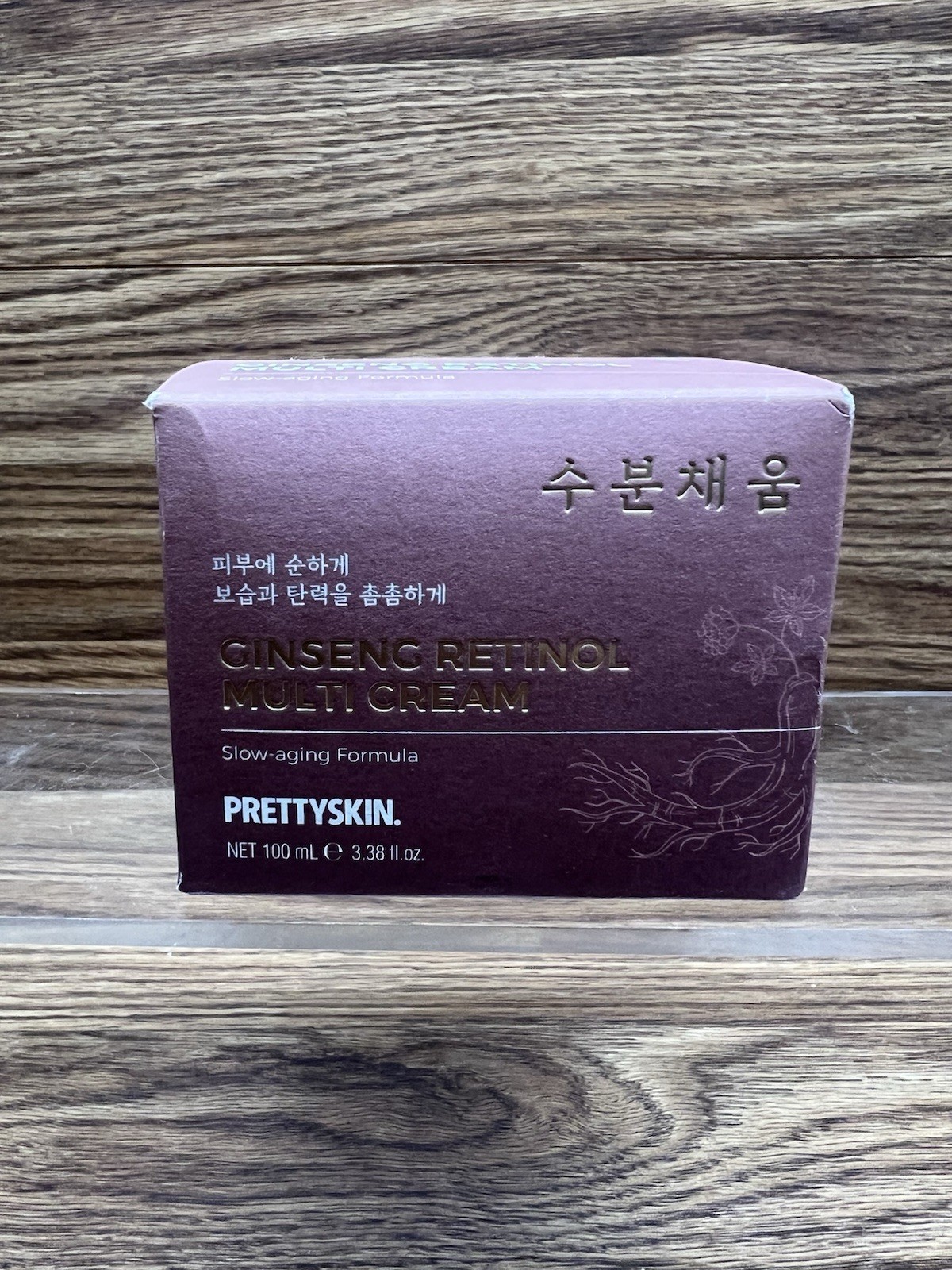 Ginseng Retinol Multi Cream Slow Aging Asian-Korean Effect 100ml By PRETTYSKIN