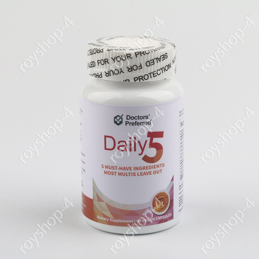 Doctors’ Preferred Daily5 90 Vegan Capsules Dietary Supplement 1-3 pack