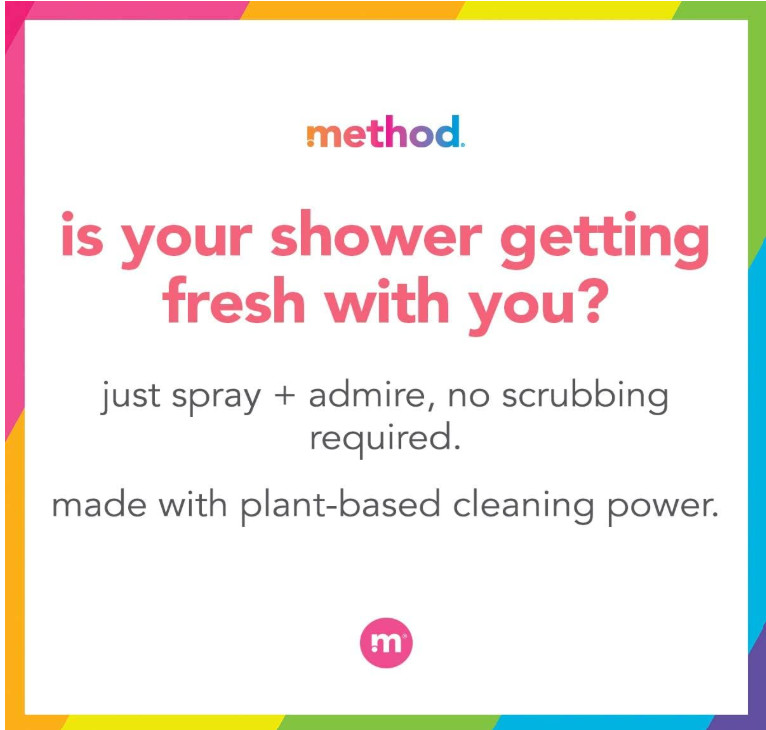 Method Daily Shower, Eucalyptus Mint, 28 OZ (Pack of 1)