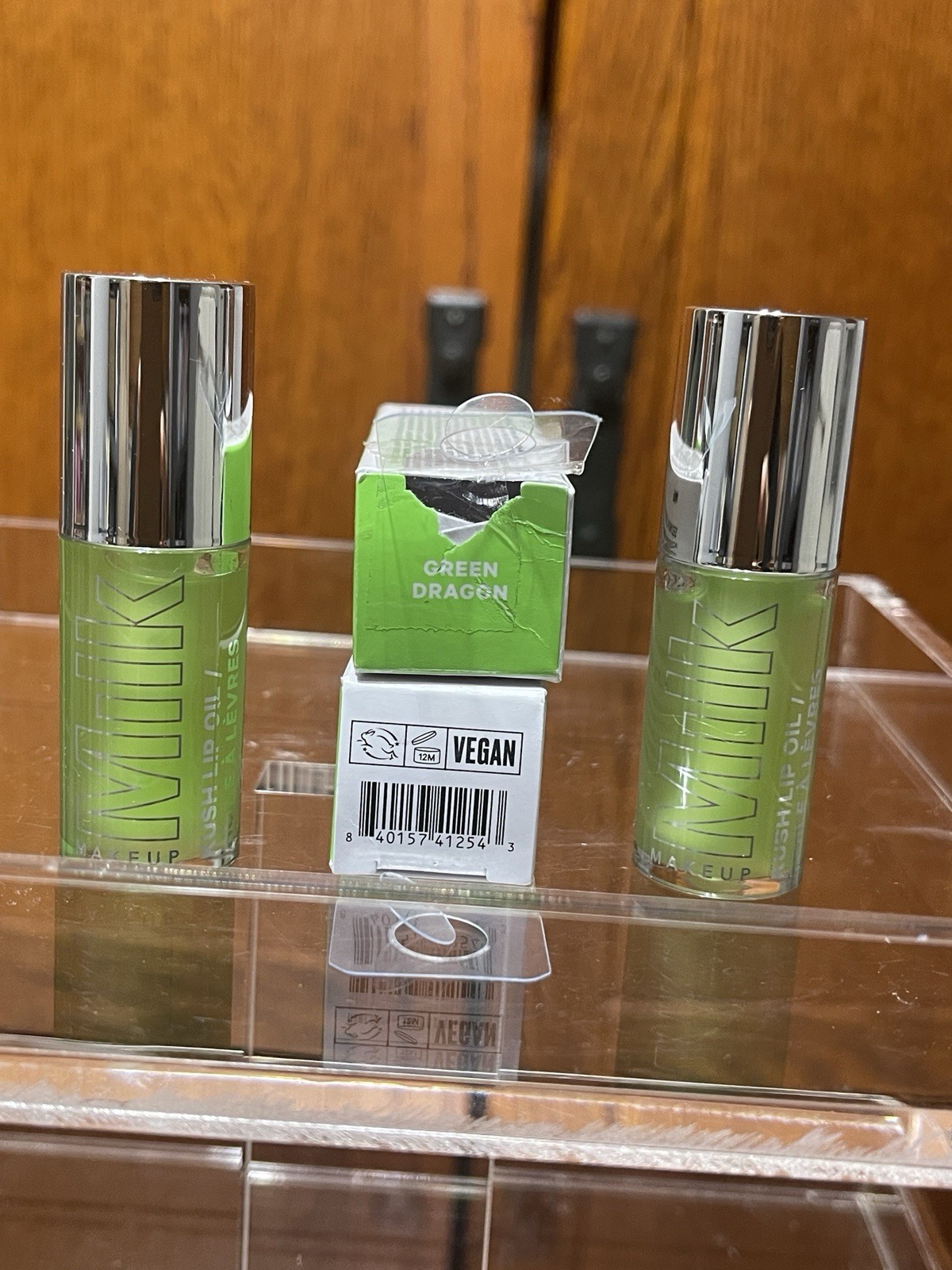 Milk Makeup Lip Oil Green Dragon Vegan Liquid Formula 12M PAO Shade Hydrating