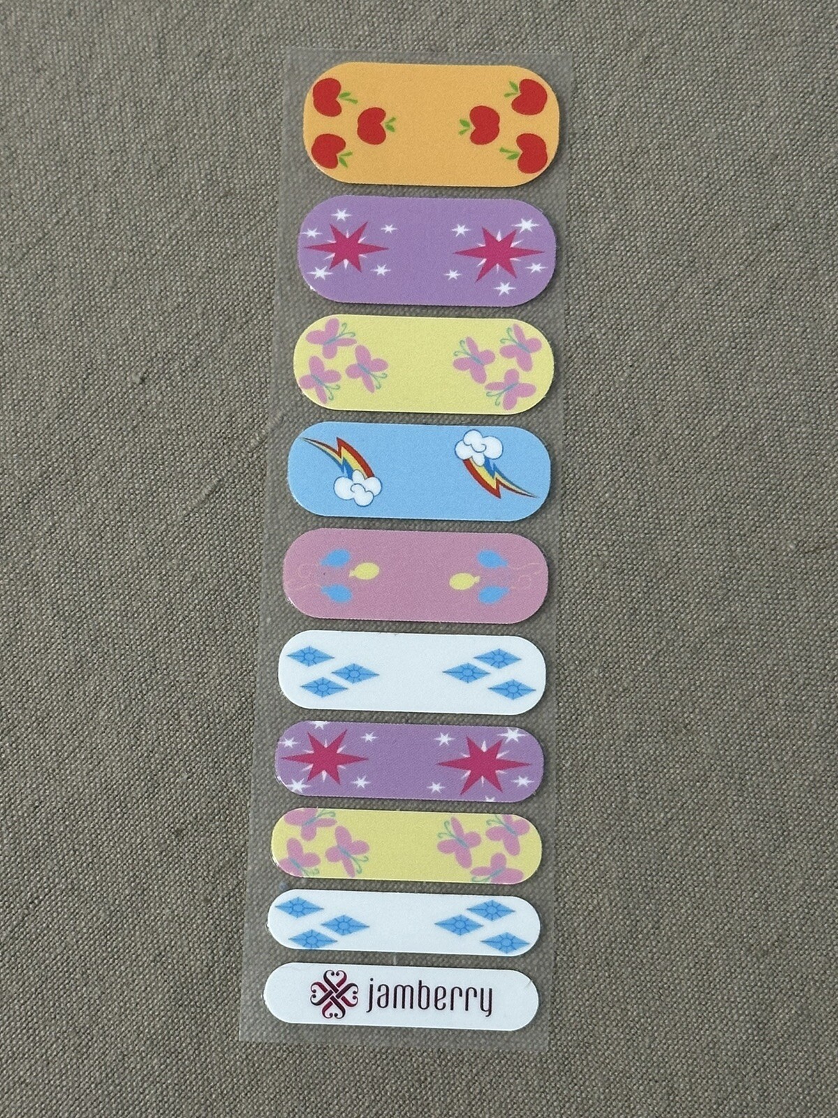 Jamberry 70s Theme, 1/2 Sheet, Name Unknown