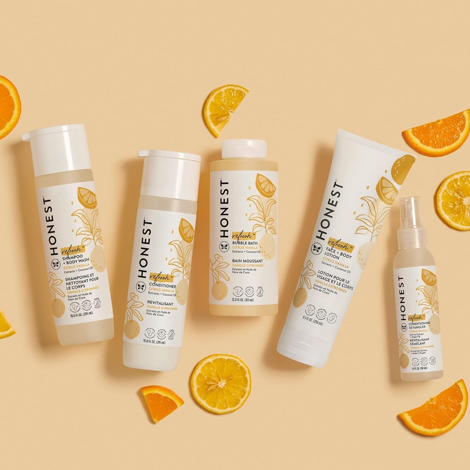 The Honest Company Baby Conditioner Citrus Vanilla 10 Fl Oz