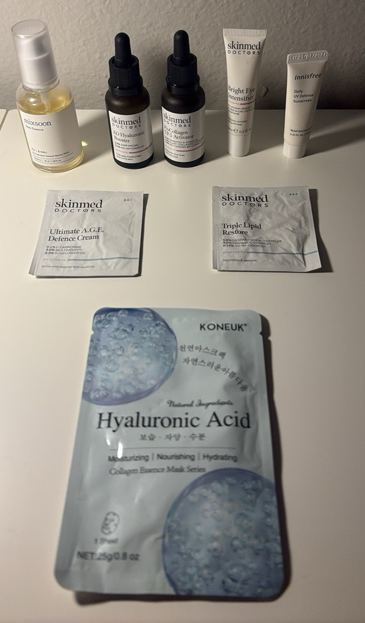 mixsoon Innisfree Skinmed Doctors Travel Skincare Set SPF HA Ceramide