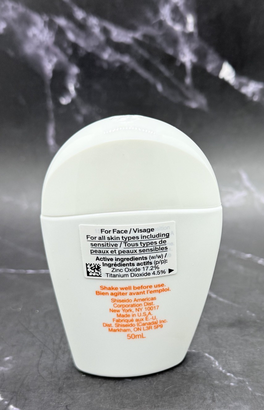 Shiseido Urban Environment Mineral Clear Transparent SPF 50 – 50 Ml /1.6 oz-