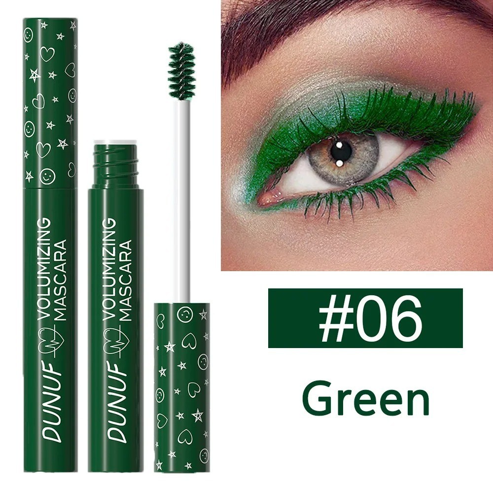 Waterproof Colorful Mascara Fast Dry Curling Multicolor Lash Makeup