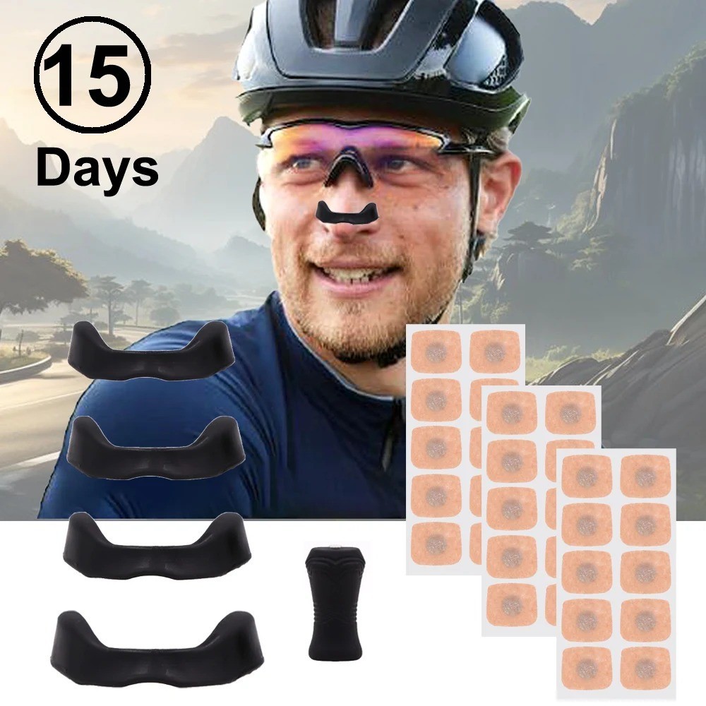 Magnetic Nasal Breathing Dilator Kit Anti Snoring Nose Clip Sport Airflow