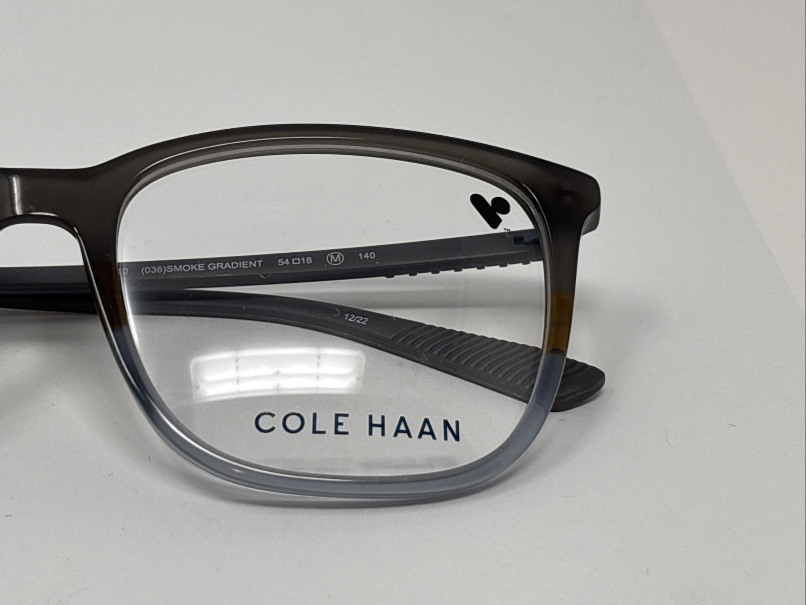 Cole Haan Zerogrand CH4510 (036) Smoke Gradient 54/18 M 140 Eyeglasses A4103