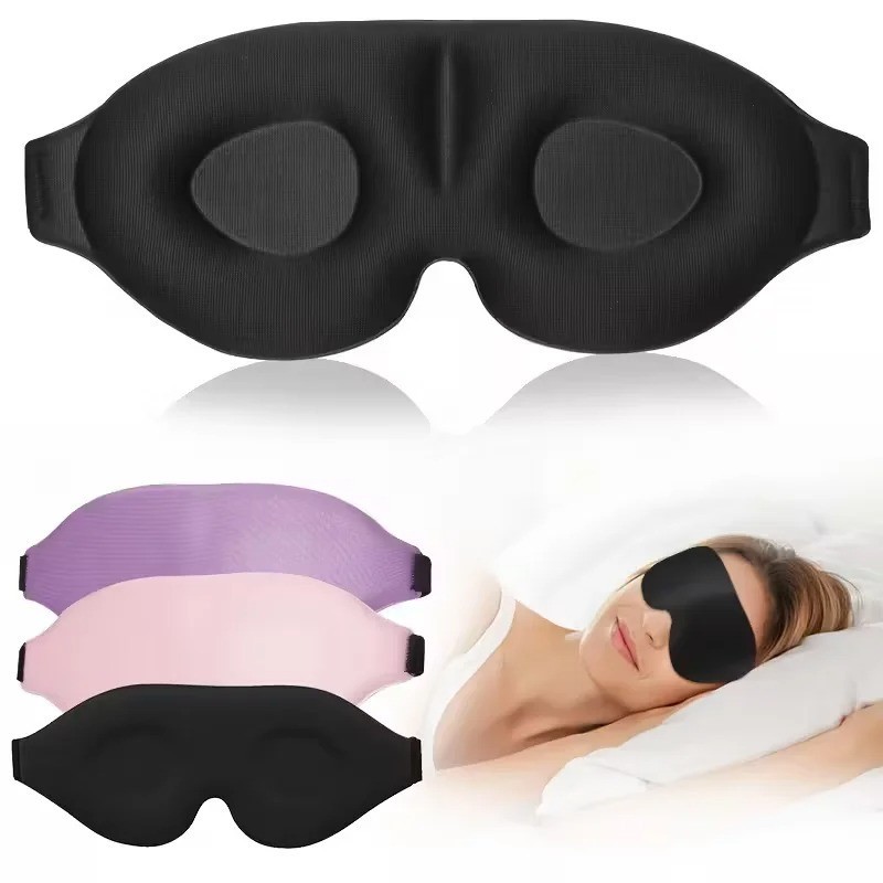 Sleep Eye Mask for Side Sleeper Men Women, Zero Eye Pressure 3D Sleeping Mask