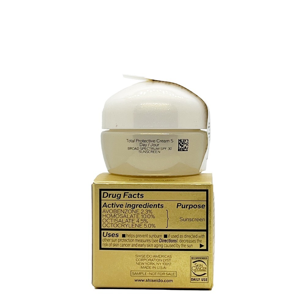 Shiseido Future Solution LX Total Protective Cream Day SPF 30, 15ml /.54 oz NEW