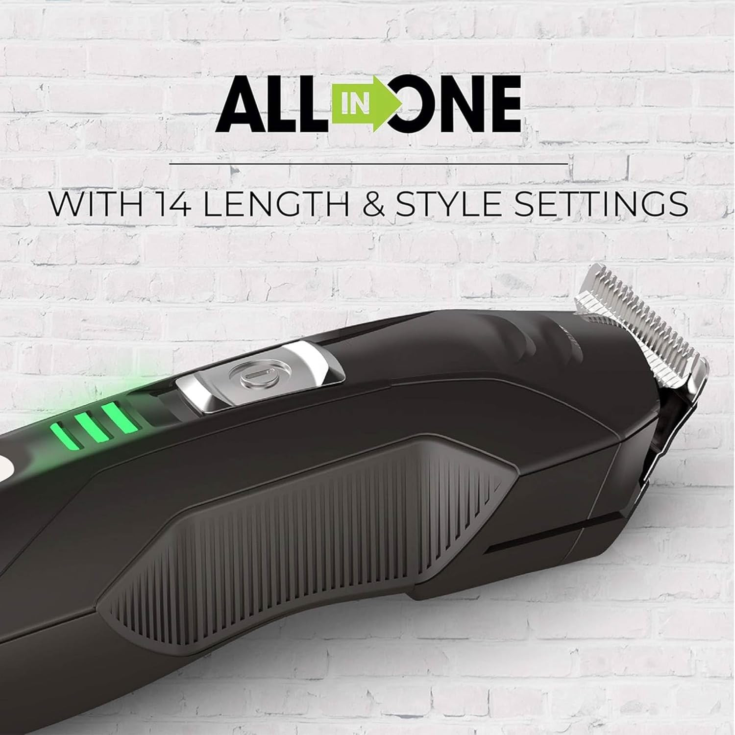 Remington All-In-One Grooming Kit, Lithium Powered, 8 Piece Set with Trimmer, Me