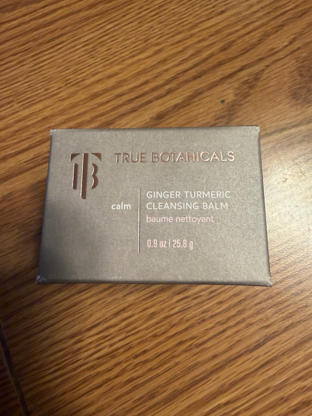 NIB-True Botanicals Calm Ginger Turmeric Cleansing Balm 0.9 oz/28.5 g