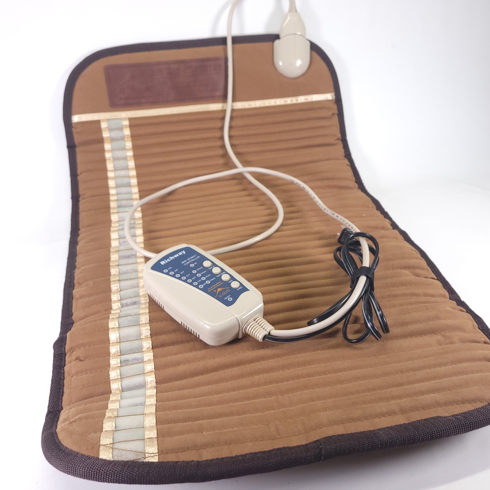 Richway Mini Biomat 3000MX Therapy Mat Infrared Negative Ion Amethyst Tourmaline