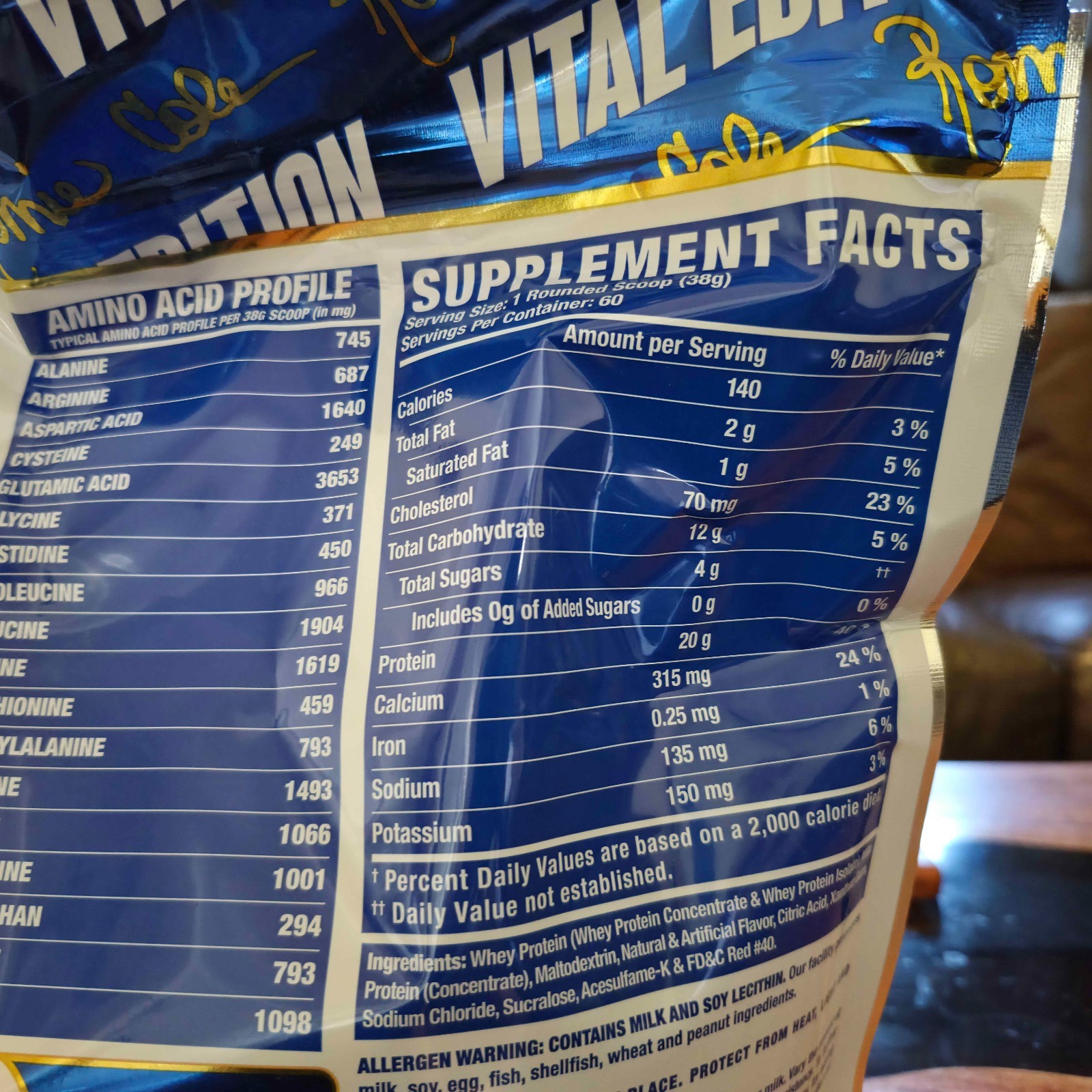 2 Pack, 5lb EACH Whey Protein NEW Strawberry Milkshake SEALED – (10lbs Total)