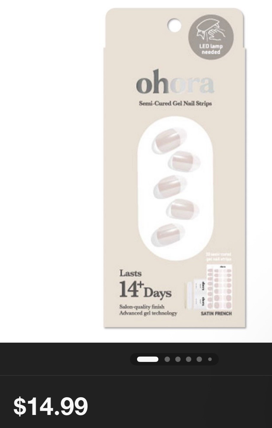 Nail Bundle- Ohora Gel Nail Strips, Dashing Diva Magnetic, nail file 3 pc