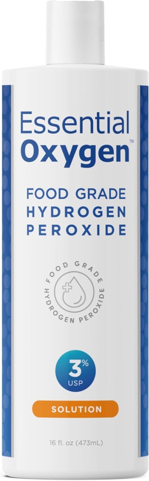 Natural 16 Oz Hydrogen Peroxide Cleaner – Non-Toxic and Safe for All Uses