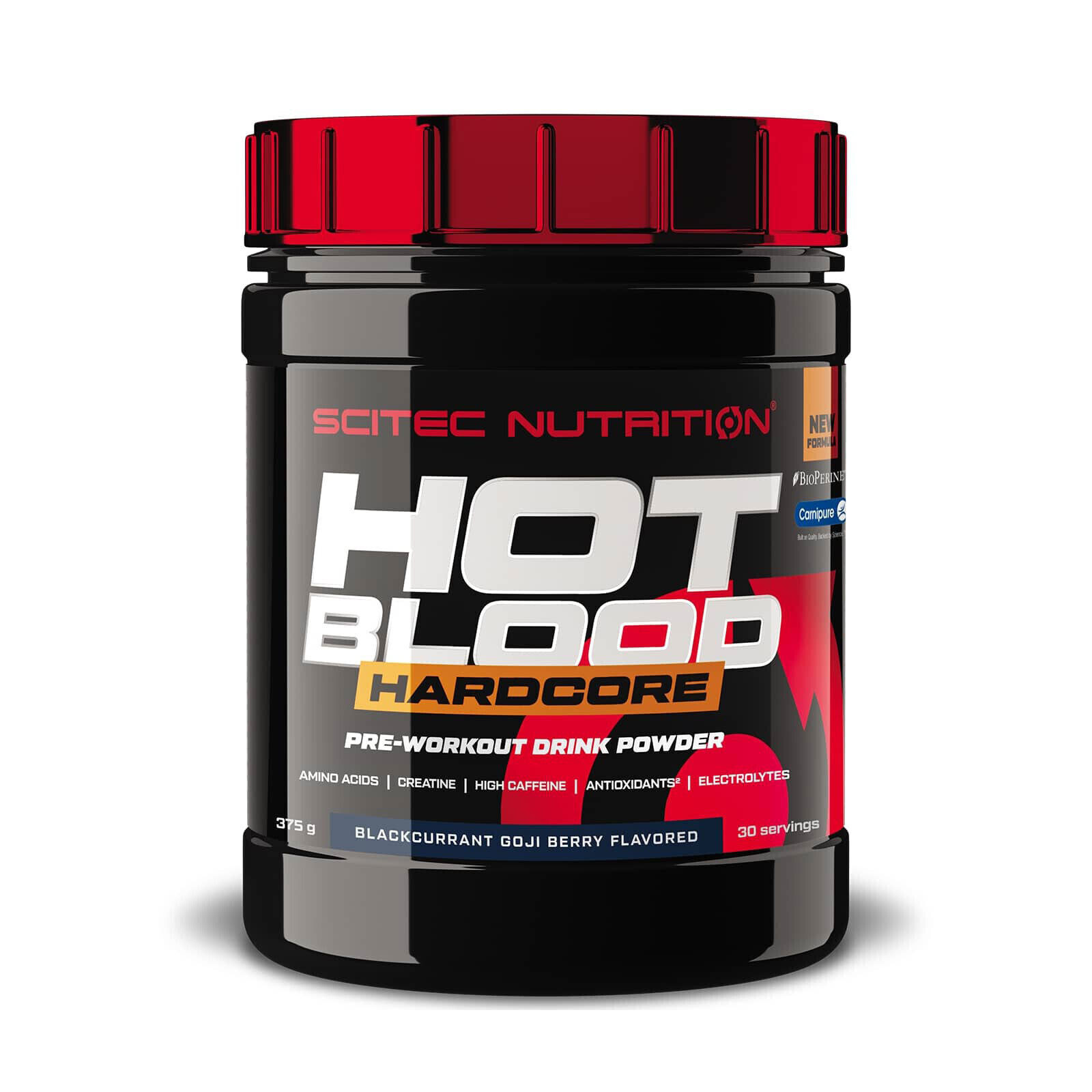 HOT BLOOD HARDCORE 375 G – Energy, endurance, concentration, muscle regeneration