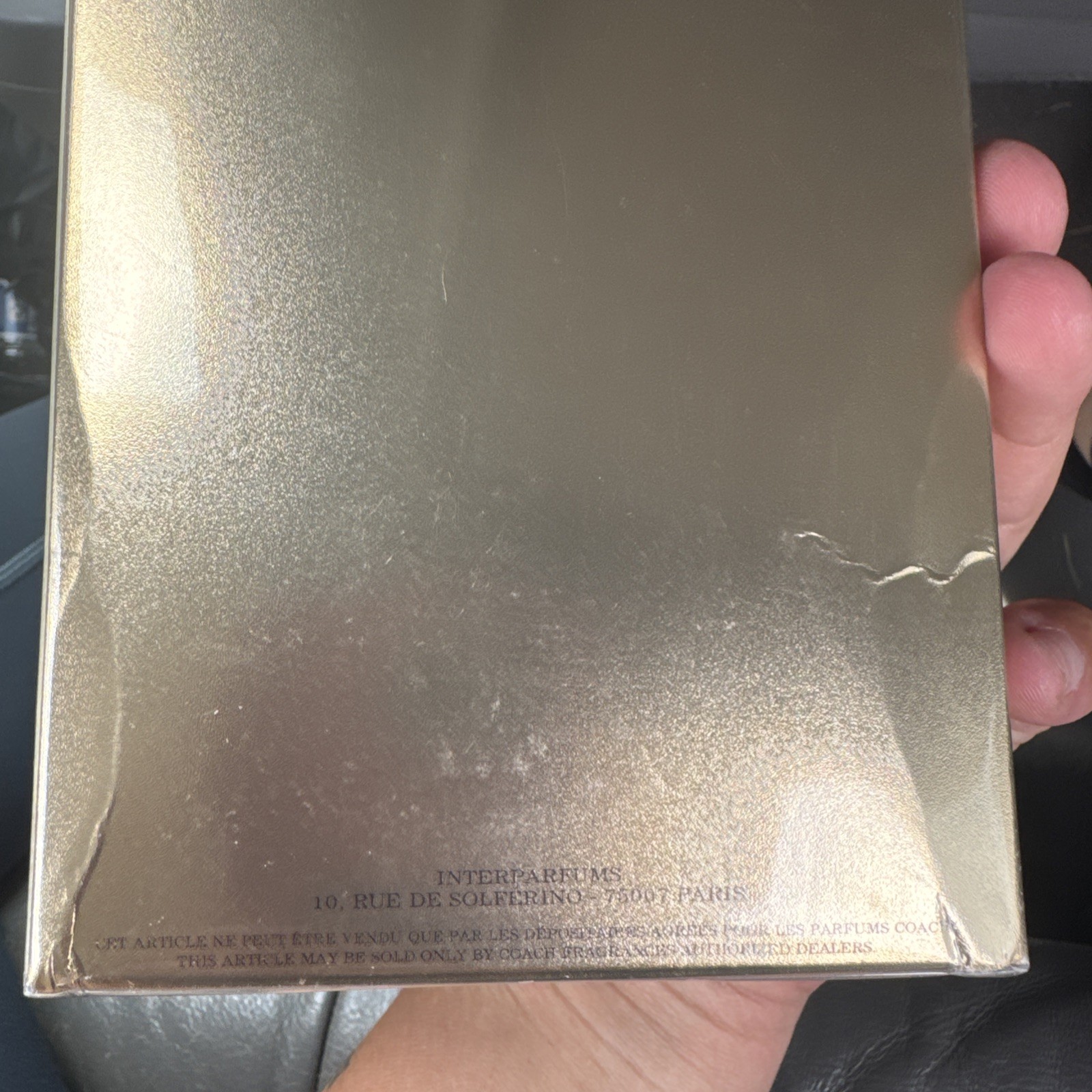Coach Gold Perfume, NIB, Sealed 3 Fluid Ounces