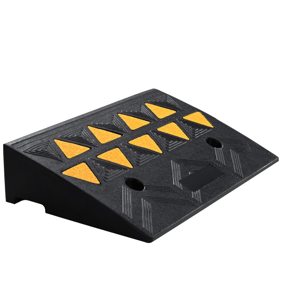 4.25″ 15T Rubber Curb Ramp Driveway Wheelchair Truck Forklift Access Ramp