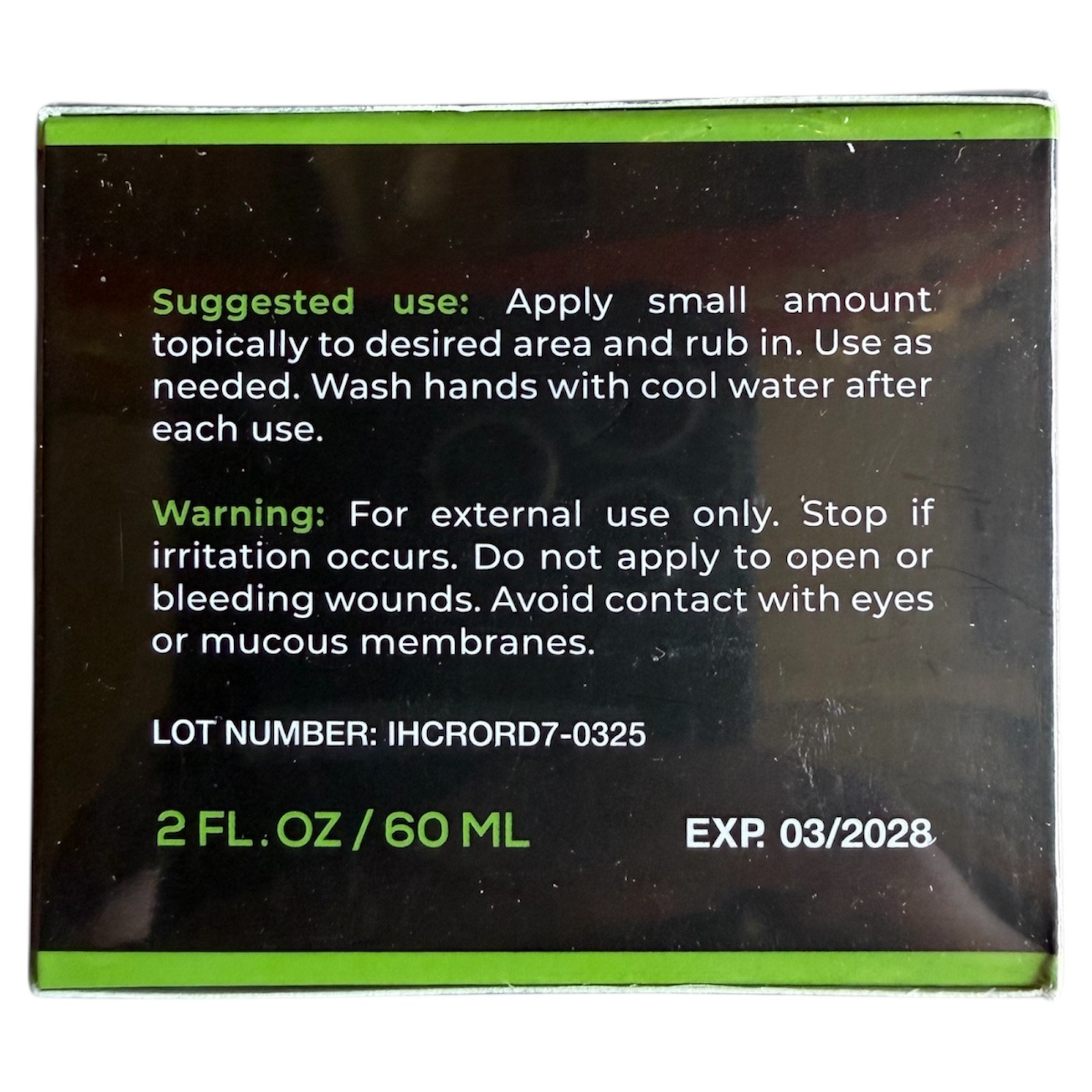 Remedial Pax Hemp Cream 10X Power – Relief & Recovery | 2 fl oz / 60 ml