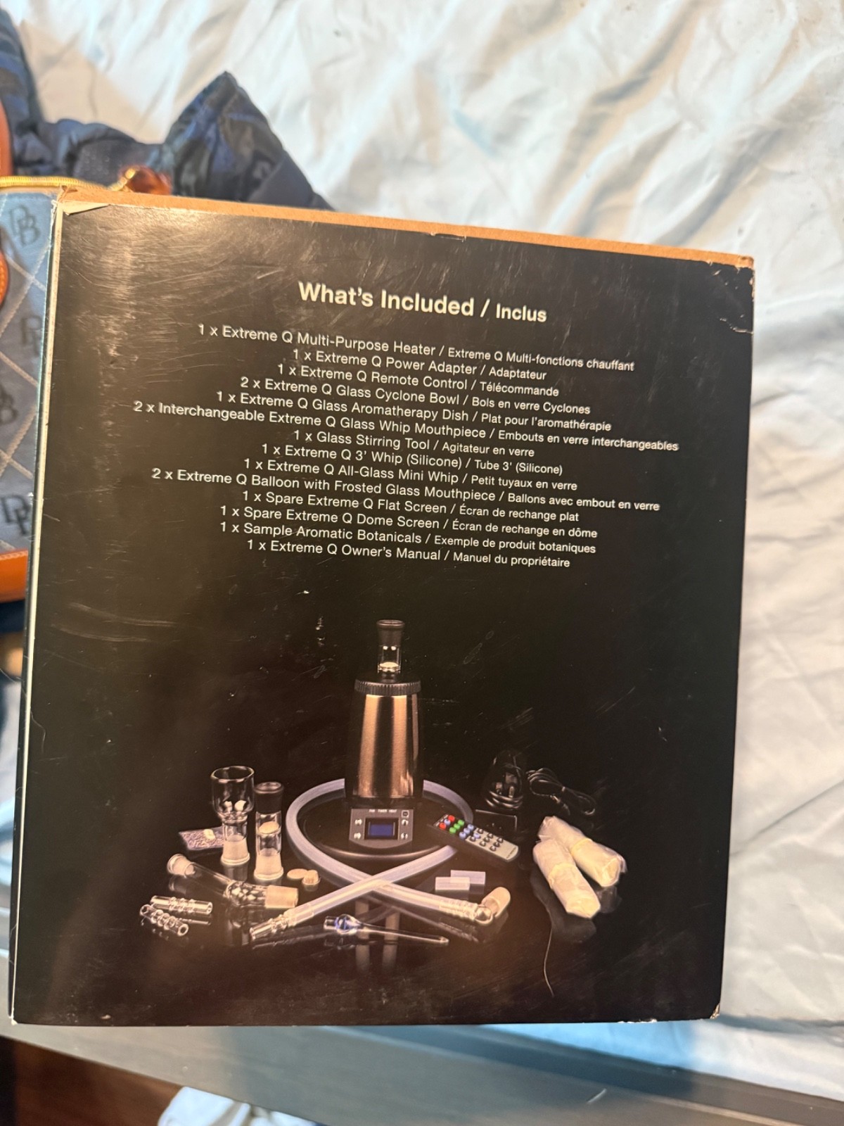 Extreme Q Hot Air Machine Potpourri, Oils, Aromatherapy Device +Charger & Remote