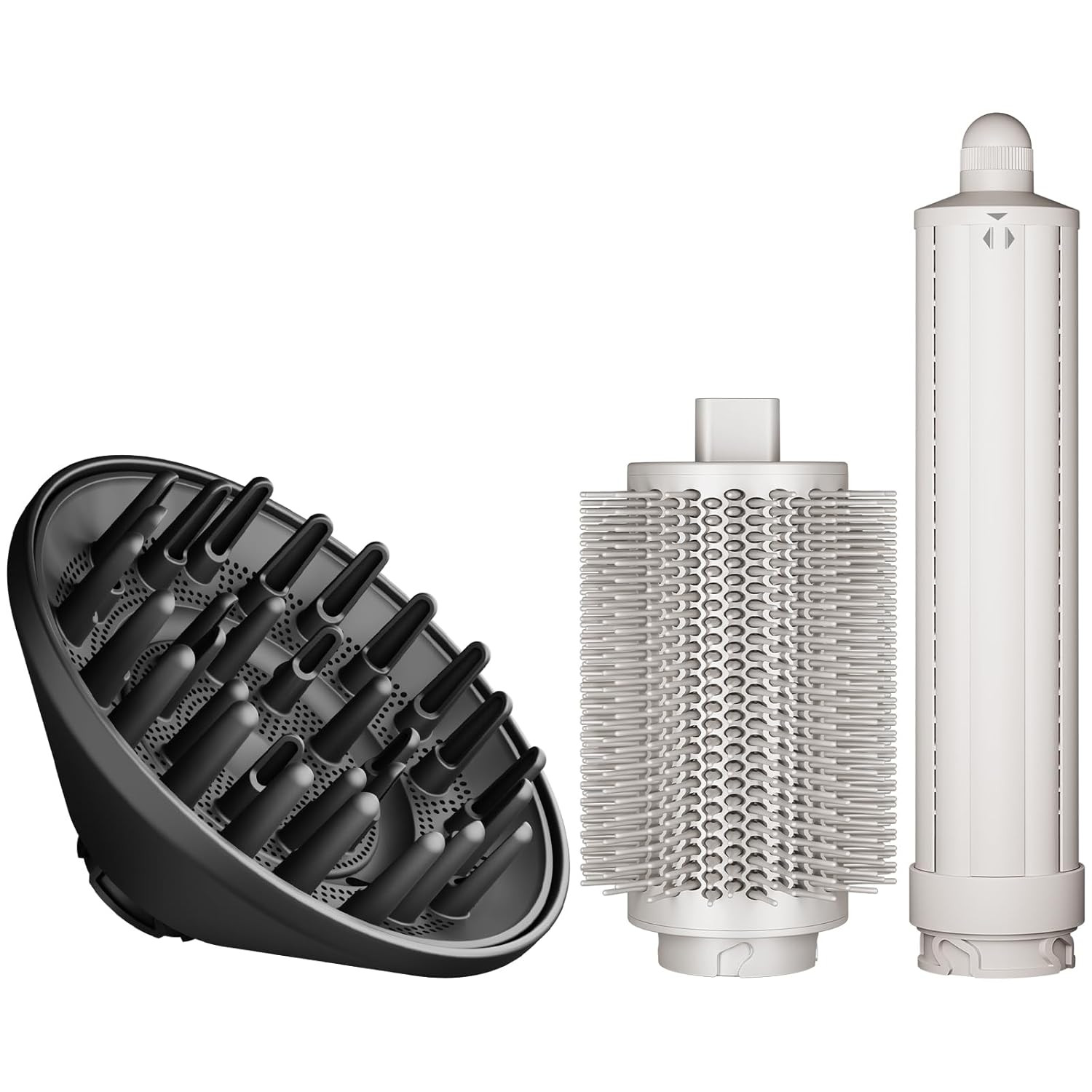6-Inch Large Diffuser and 1.6In Long Hair Curling Barrel/Upgraded Large round Vo