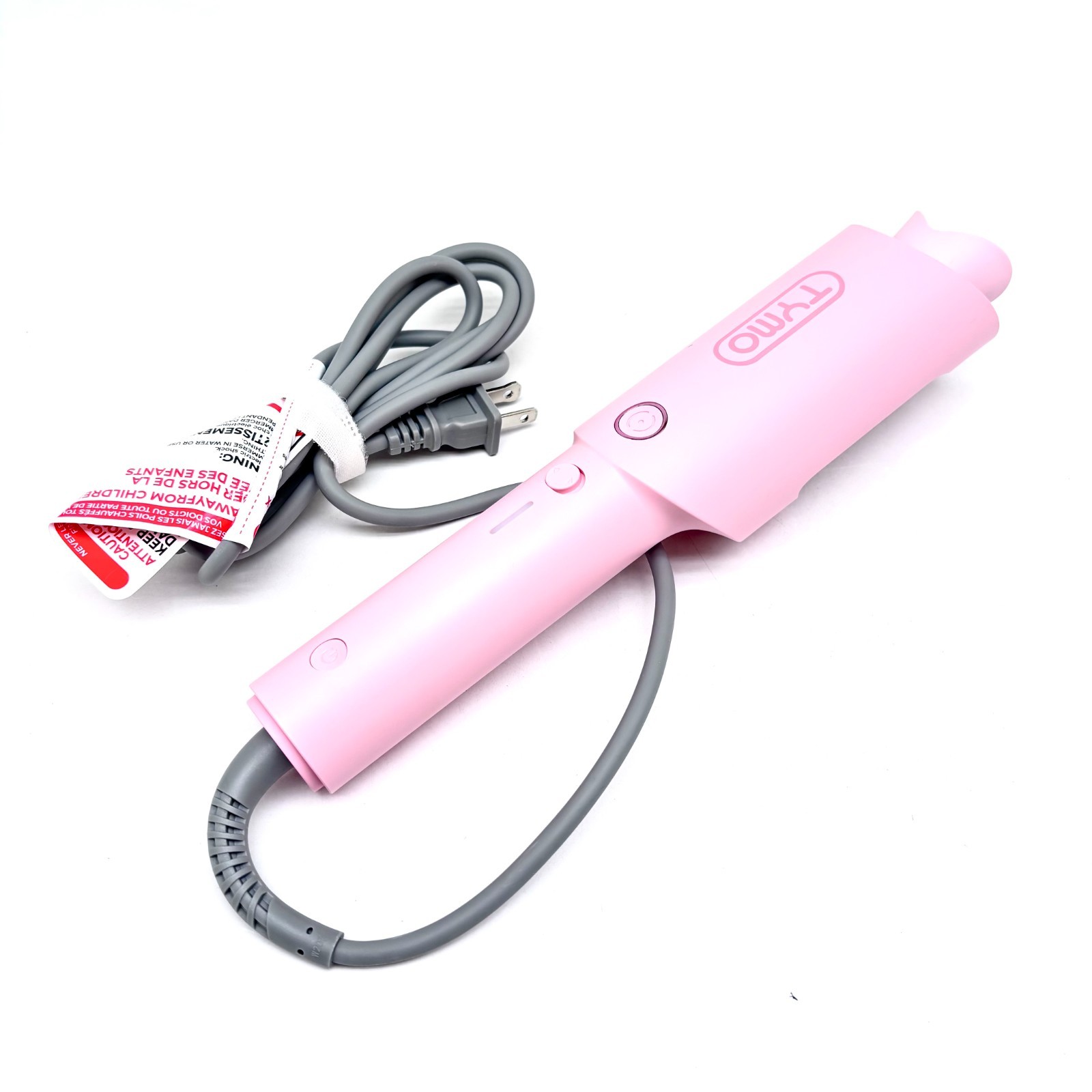 Tymo Hair Curler Automatic Curling Iron with 1.25 Inch Barrel – Pink