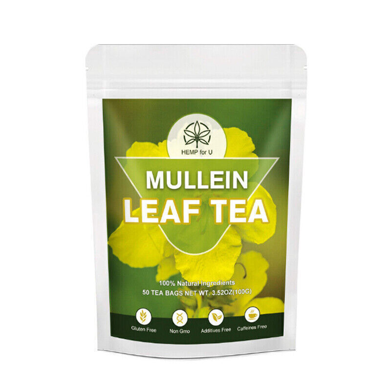 Natural Mullein Drops Mullein Leaf Tea For Lung Cleanse Respiratory Health