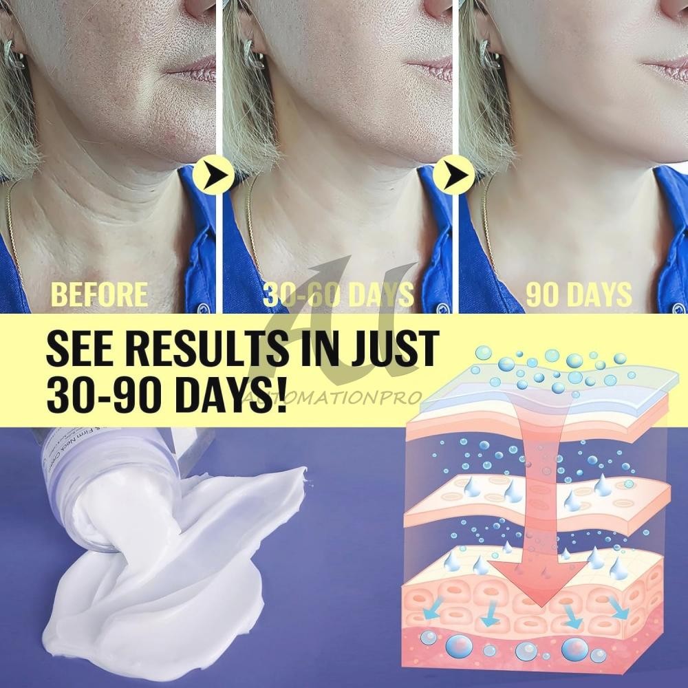 2Pack Tighten and Lift Neck Cream Firming Anti-Aging 1.7oz- Clinically Tested