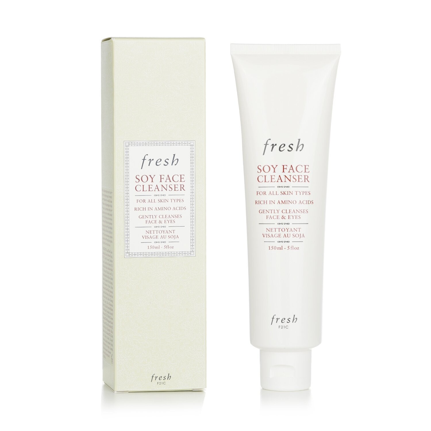 Fresh Soy Face Cleanser For All Skin Types 150ml/5 oz New In Box