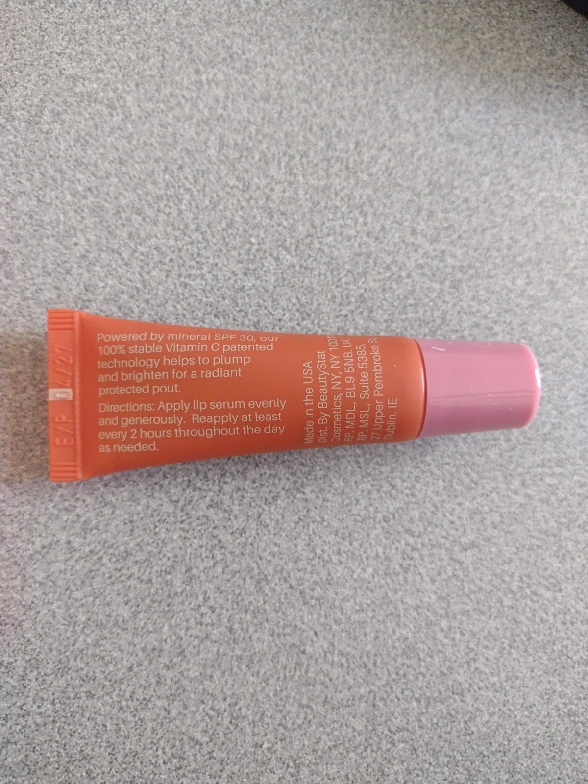 BeautyStat C Lip Serum SPF 30 Baby Pink 0.35 fl oz (10 g) New Exp 4/27