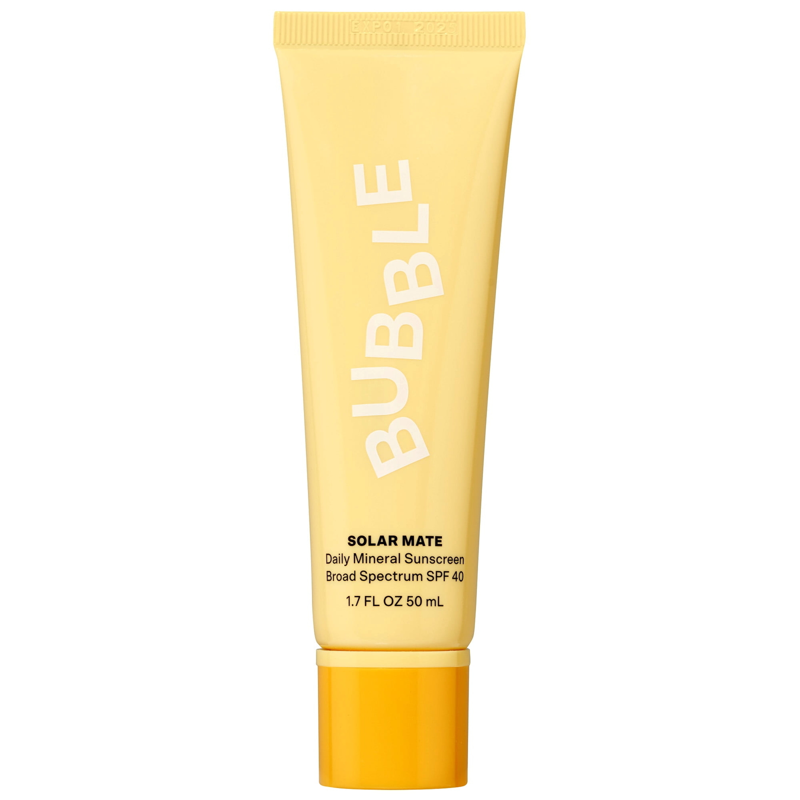 Bubble Solar Mate Daily Mineral SPF 40, 1.7 fl oz – Expired 10/2025 – Discounted