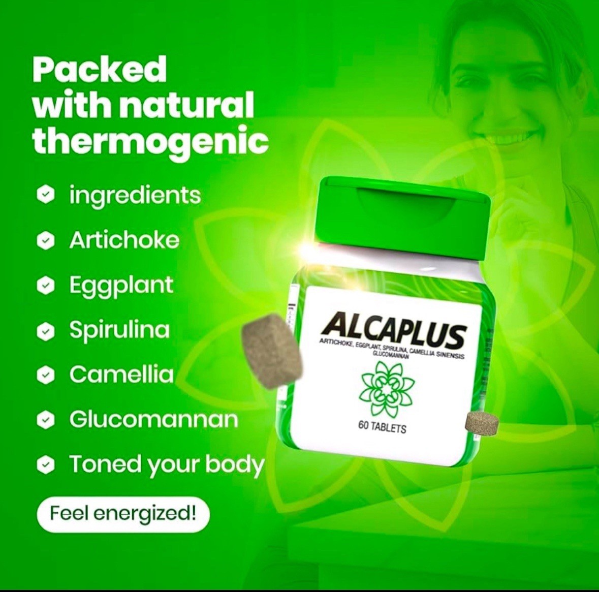 ✅2 ALCAPLUS HERBAL SUPPLEMENT FOR MEN & WOMEN