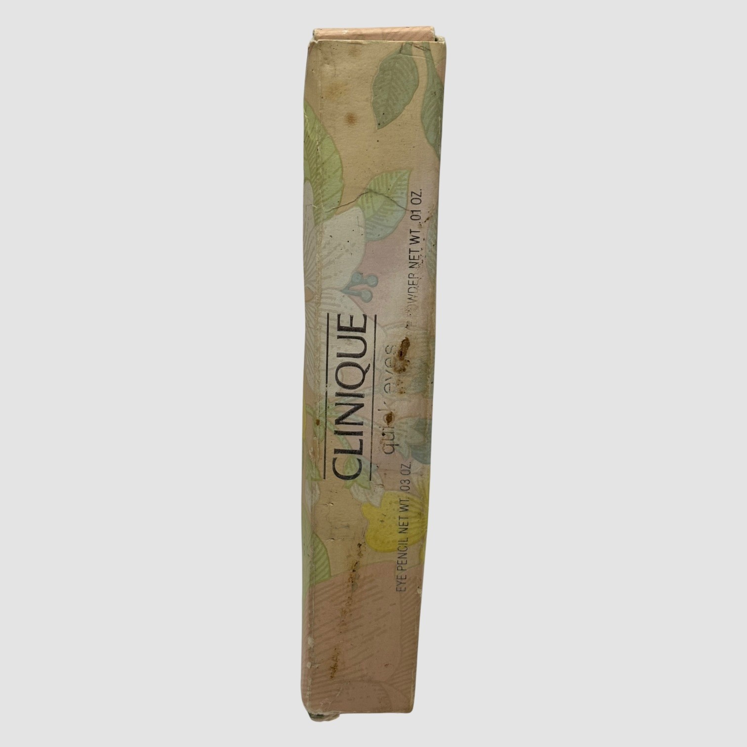Clinique Quick Eyes in the shade 01 BLUE GREY 0.03oz Wooden Pencil with Sharper