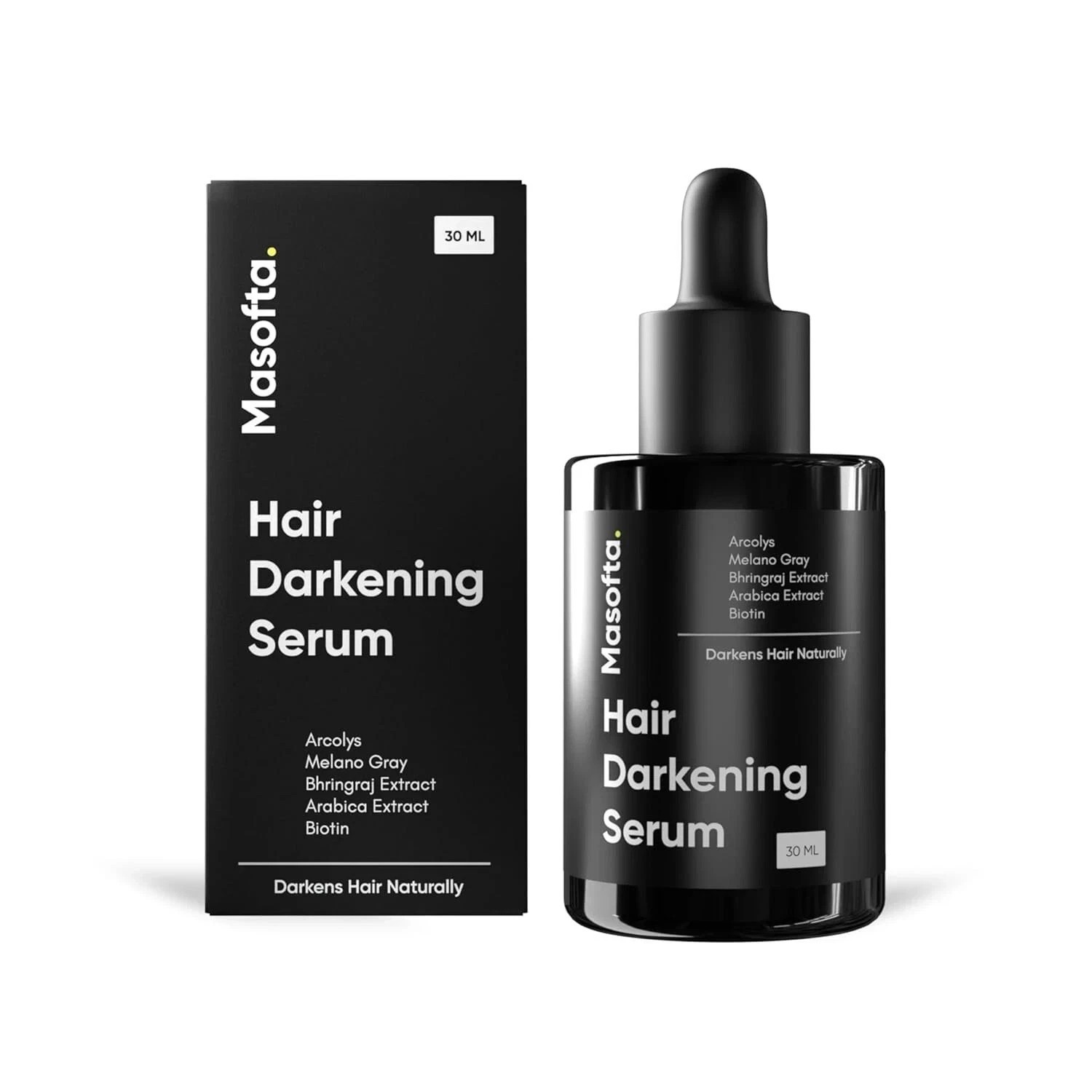 Masofta Anti Grey Hair Darkening Serum Limits Hair & Beard 30ML