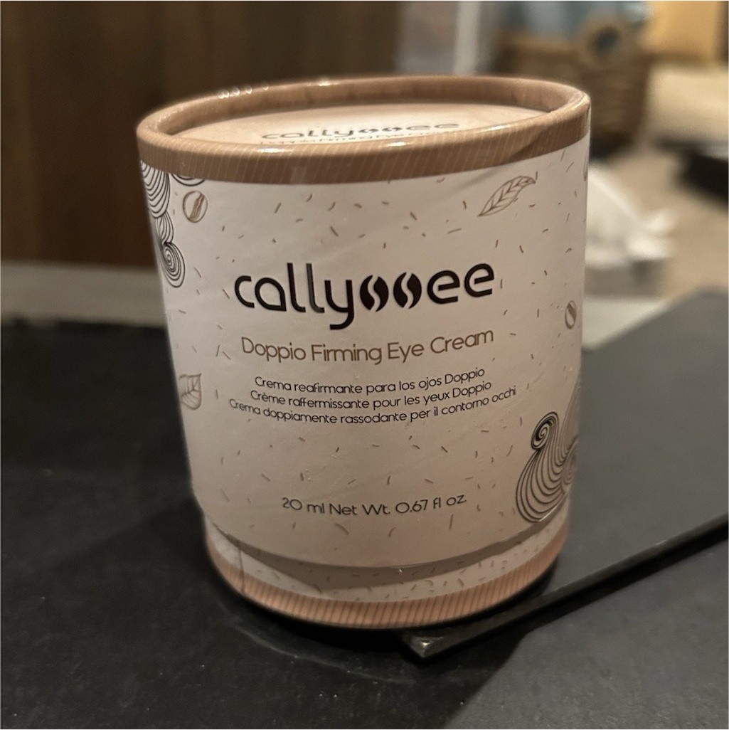 callysee Firming Eye Cream Coffee Under Eye Beige Cream 20ml 0.67 fl oz