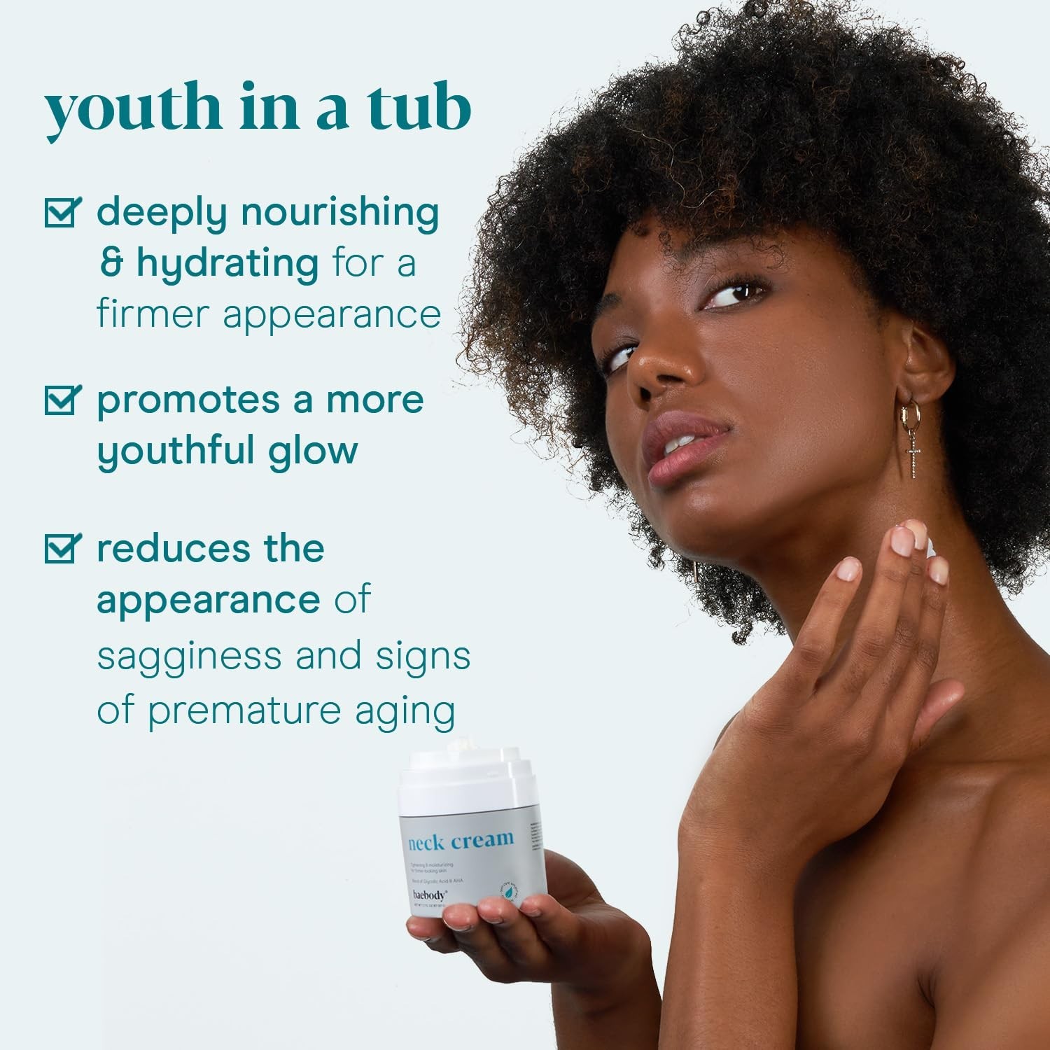 Revitalize & Tighten: Advanced Neck Firming Cream with AHA & Green Tea