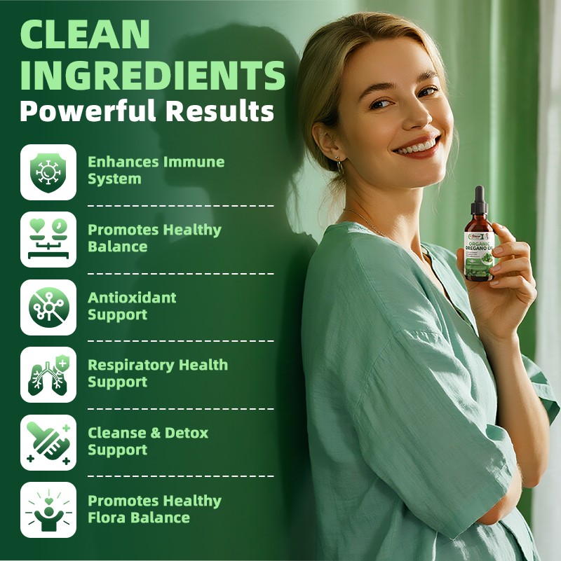 Oil of Oregano Drops 60ml with Black Seed Oil | Immune Support & Antioxidant