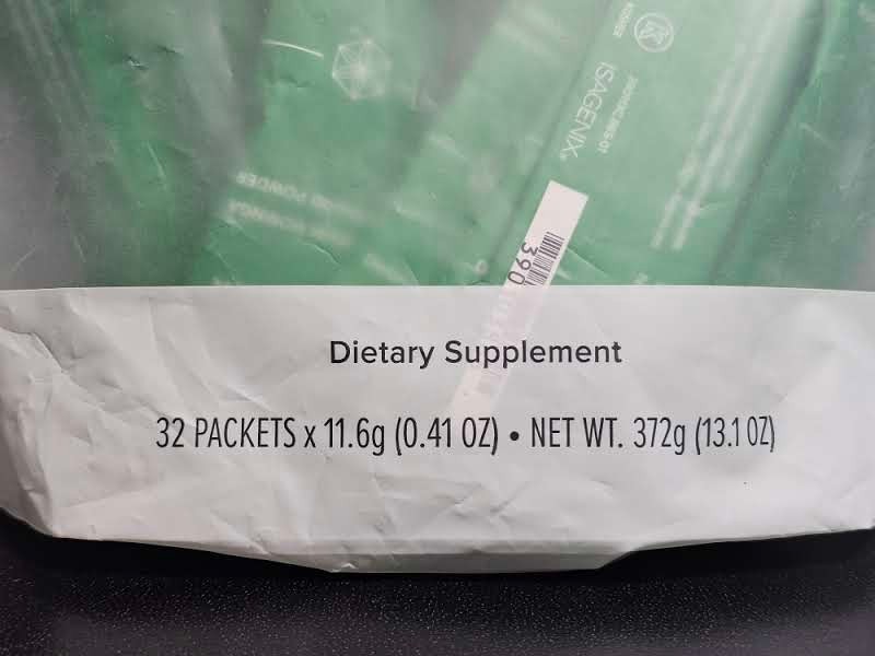 Isagenix Supermix Moringa Superfood Powder – 32 Packets – Exp 1/27 -New! Sealed!