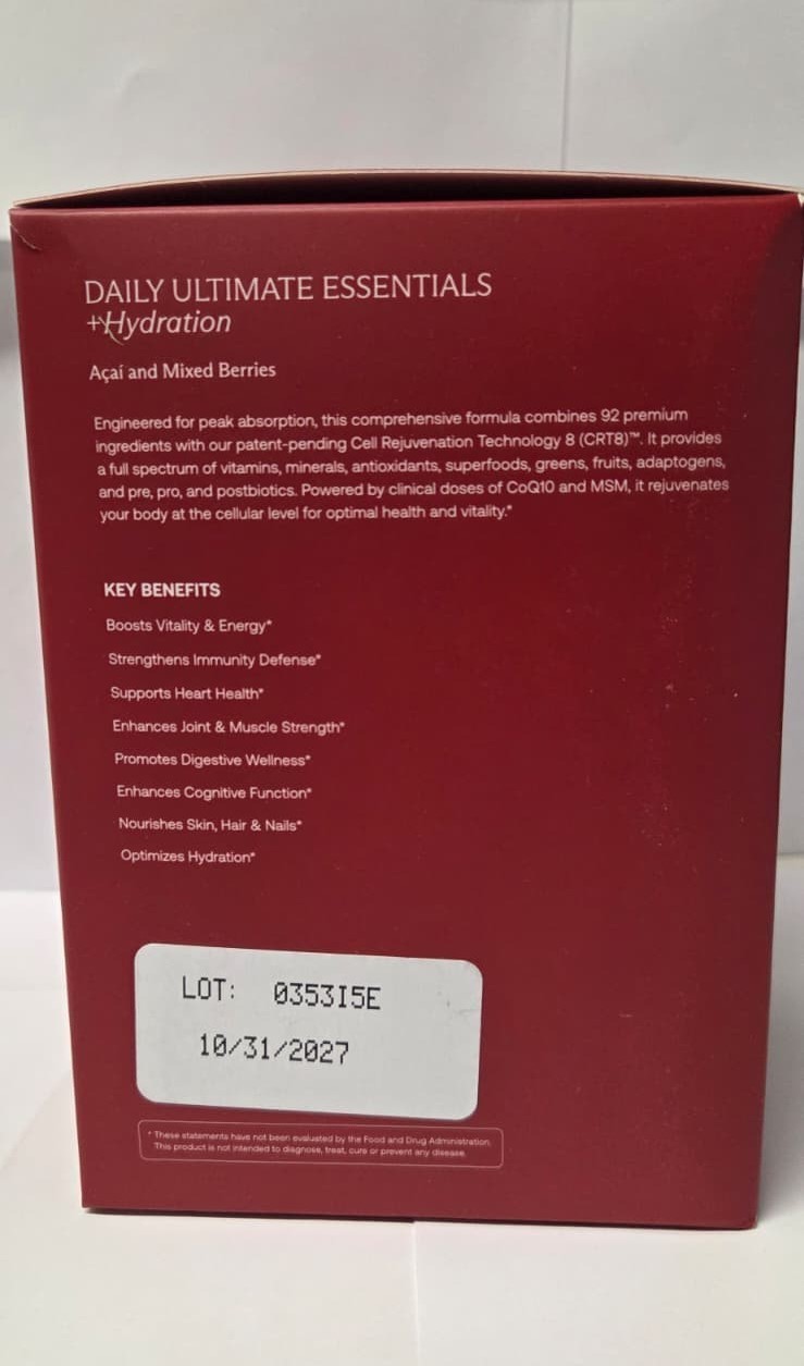 IM8 Health Daily Ultimate Essentials +Hydration 30 Sachet Serv -Exp-10-31- 2027
