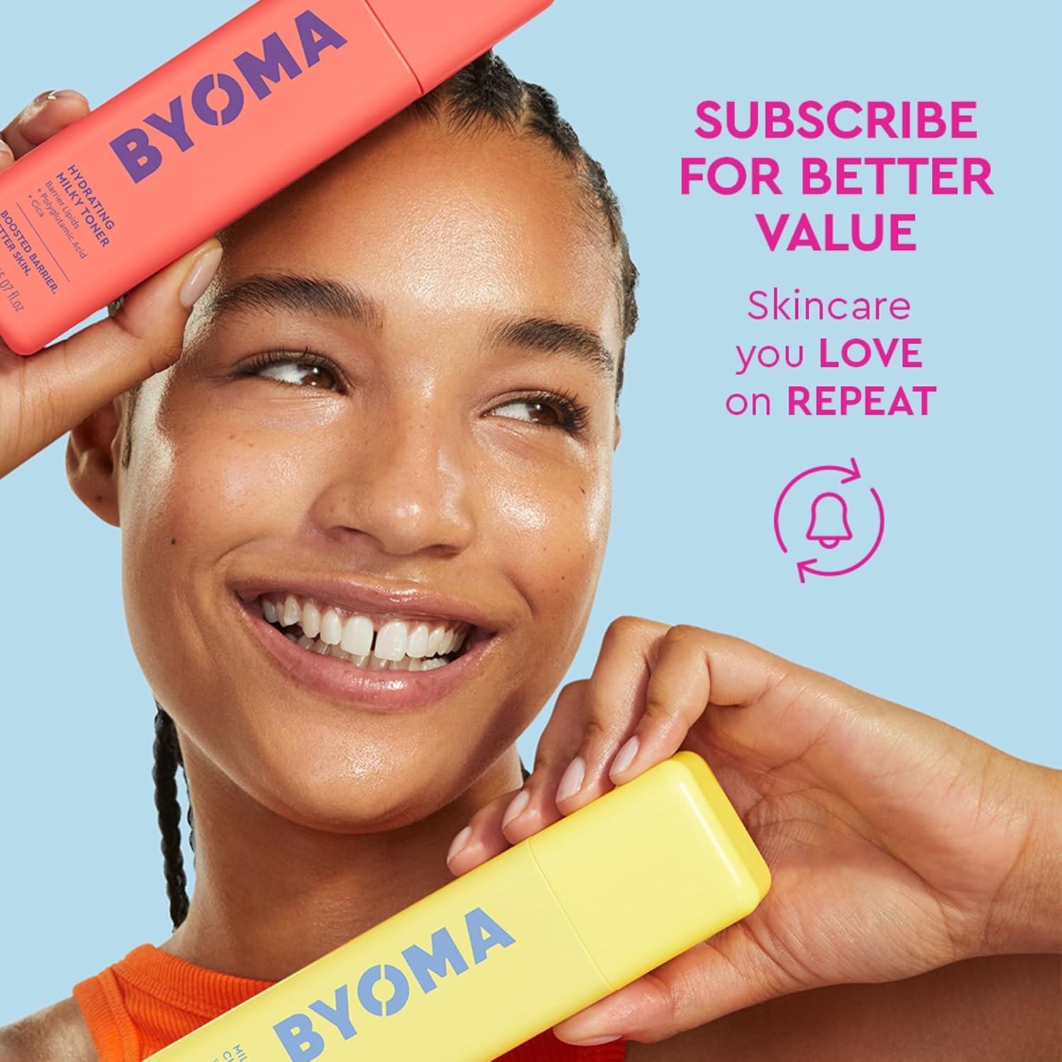 BYOMA Moisturizing Gel Cream – Barrier Repair Cream/Gel Face Lotion with Niacina