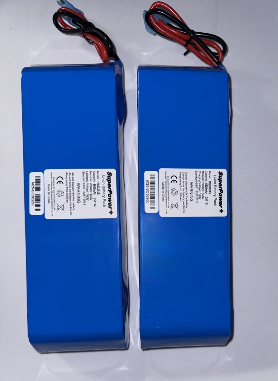 Battery Set for Acorn 180 Curved StairLift. 2 pcs. FREE Shipping from New Jersey