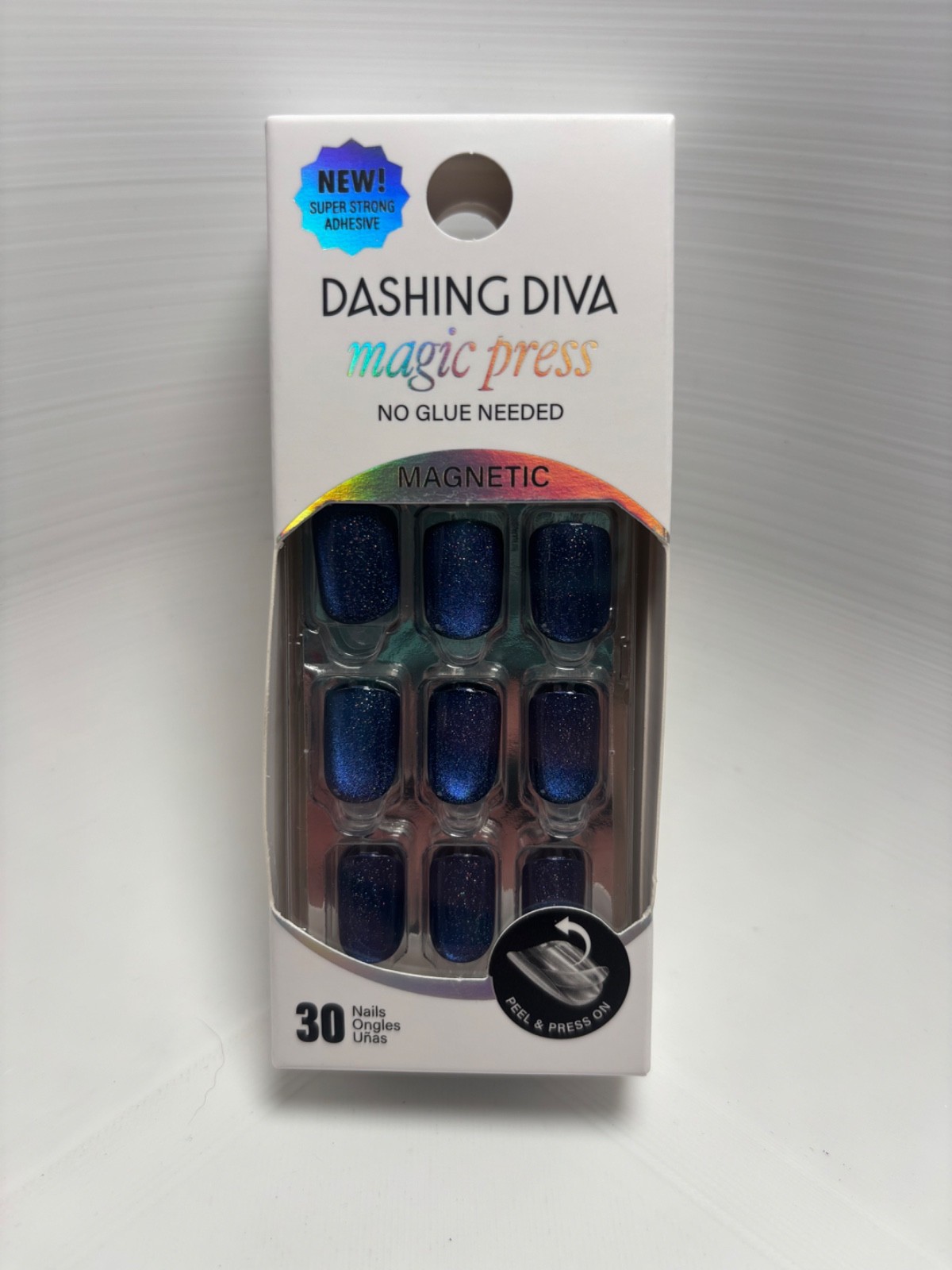 Nail Bundle- Ohora Gel Nail Strips, Dashing Diva Magnetic, nail file 3 pc