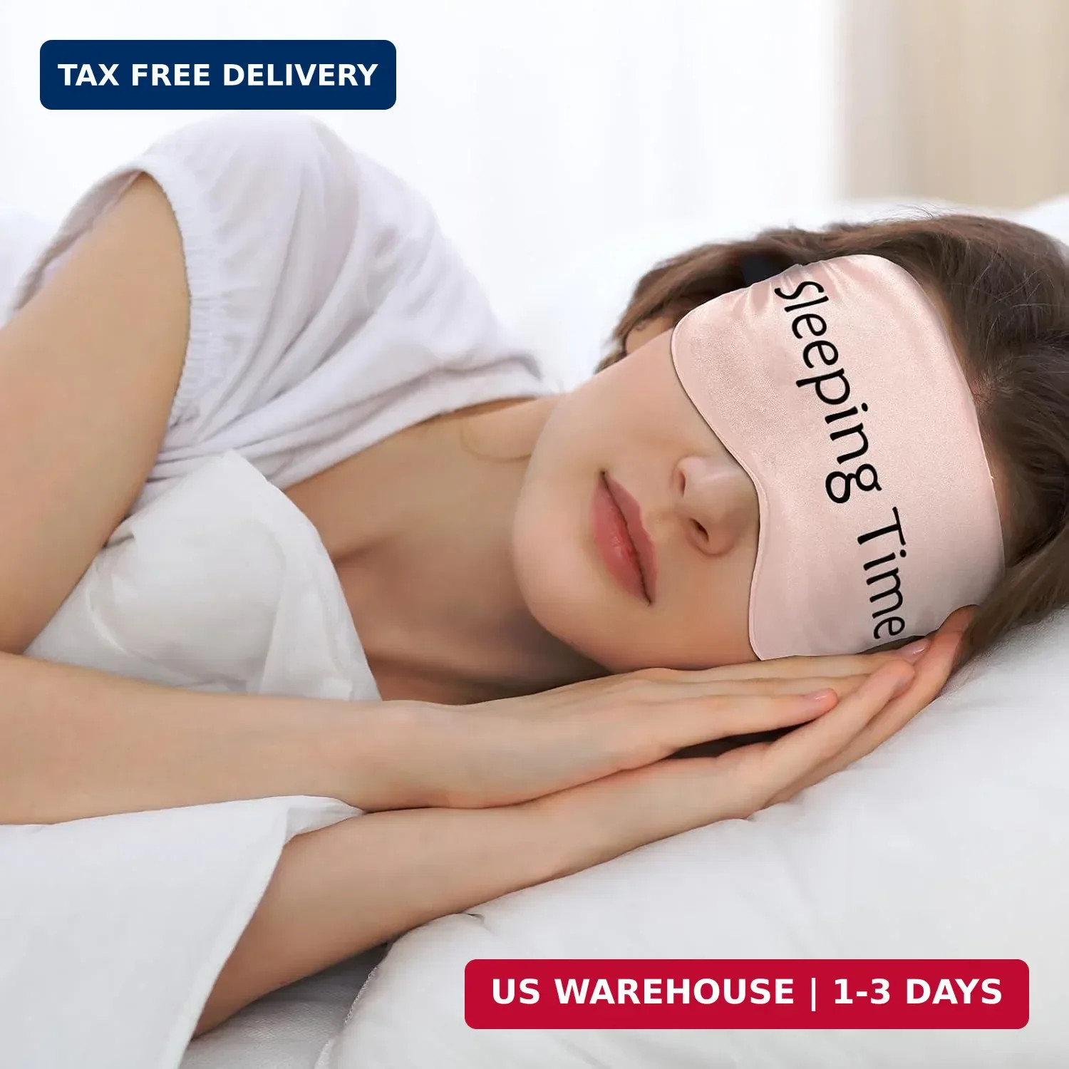 4 Pieces Funny Sleep Mask Silk Eye Mask Soft Blackout Blindfold with Adjustable