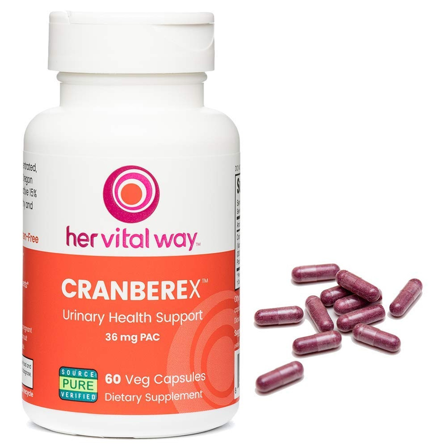 Cranberex – Cranberry Pills for Women and Men – Cranberry Supplement with 36m…