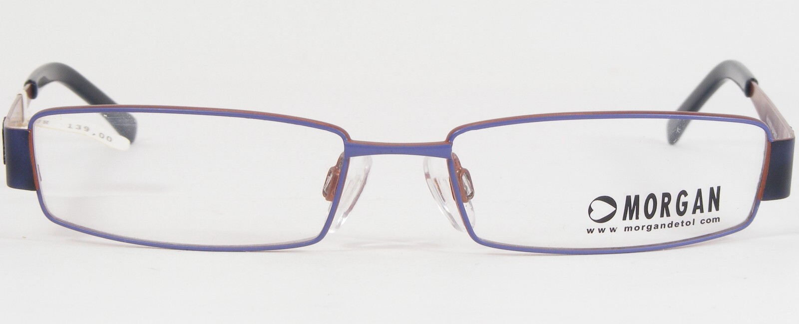 Morgan 203098-364 Blue /Rust UNIQUE RARE EYEGLASSES GLASSES FRAME 50-15-130mm